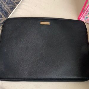Kate spade black supportive laptop case